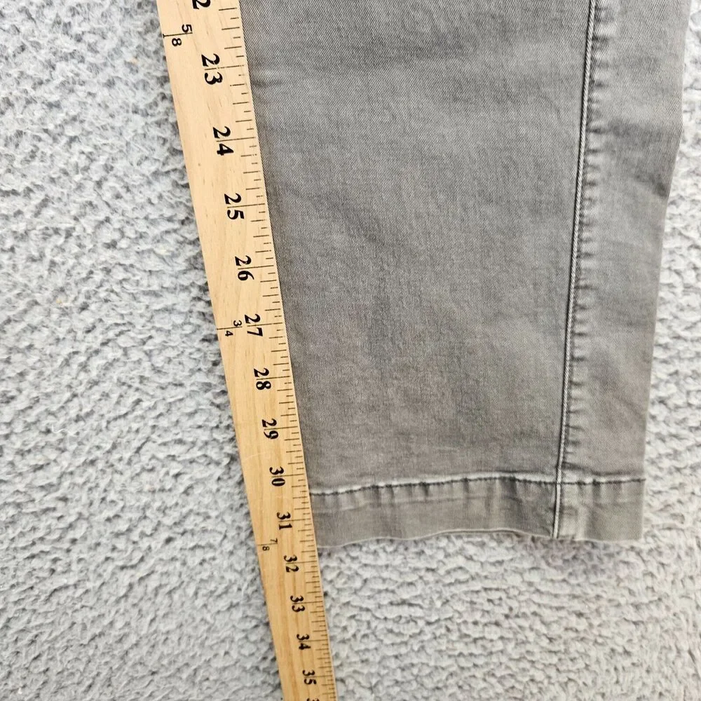 Gap Pants Mens 32x32 Gray Denim Slim Vintage‎ Tapered Leg